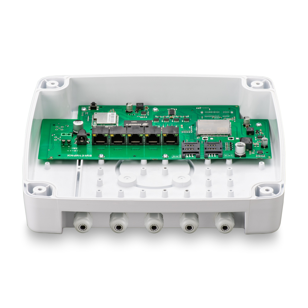Роутер Kroks Rt-Ubx PoE DS mQ-EC 4-48 для систем видеонаблюдения