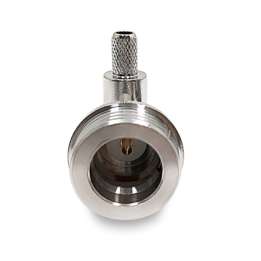 Разъем QN (male) угловой, водонепроницаемый, на кабель LMR-195