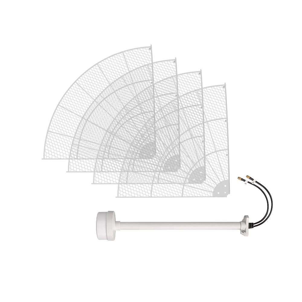 KNA24-1700/4200P - параболическая 4G/5G MIMO антенна 24 дБ, сборная