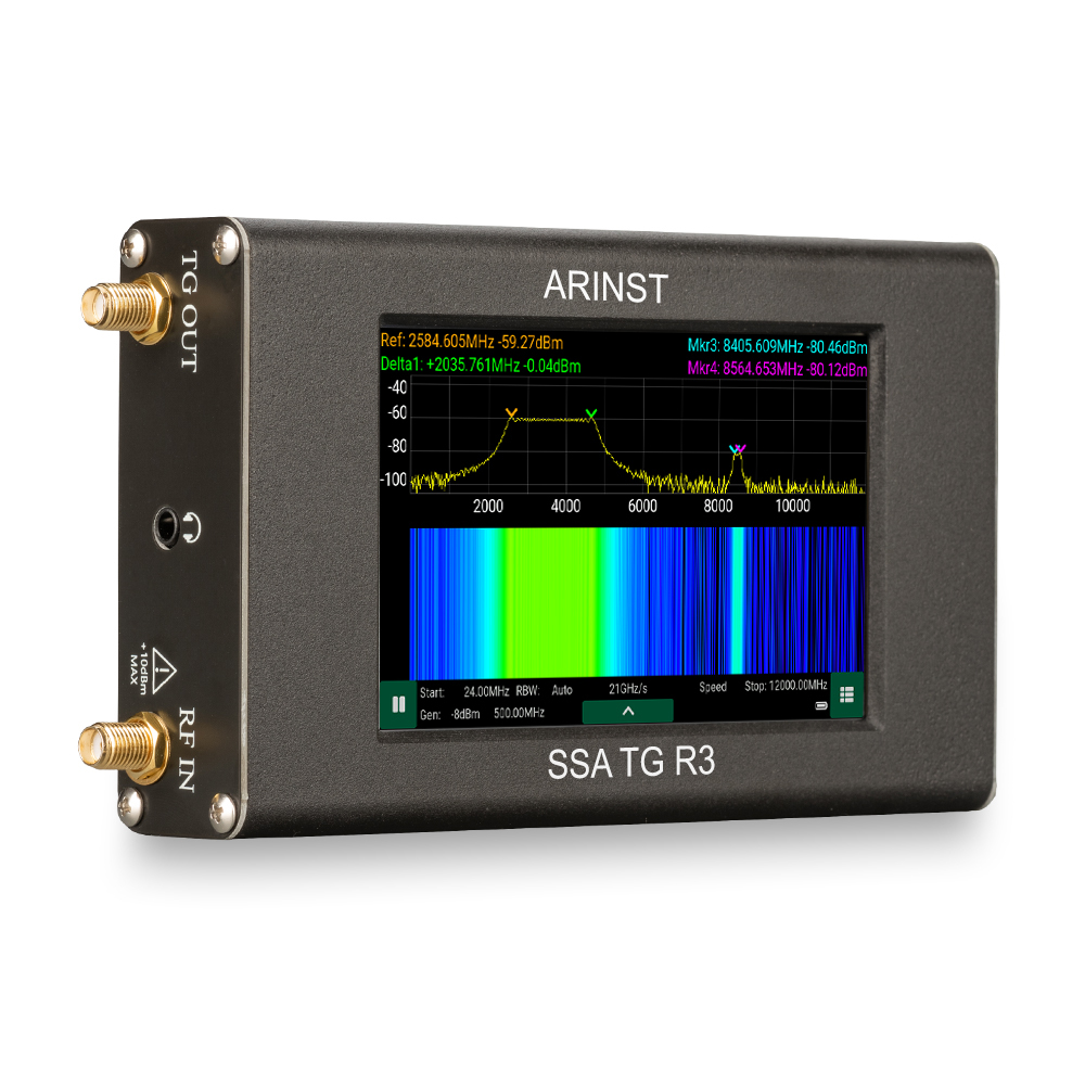 Arinst SSA-TG R3 портативный анализатор спектра с трекинг-генератором