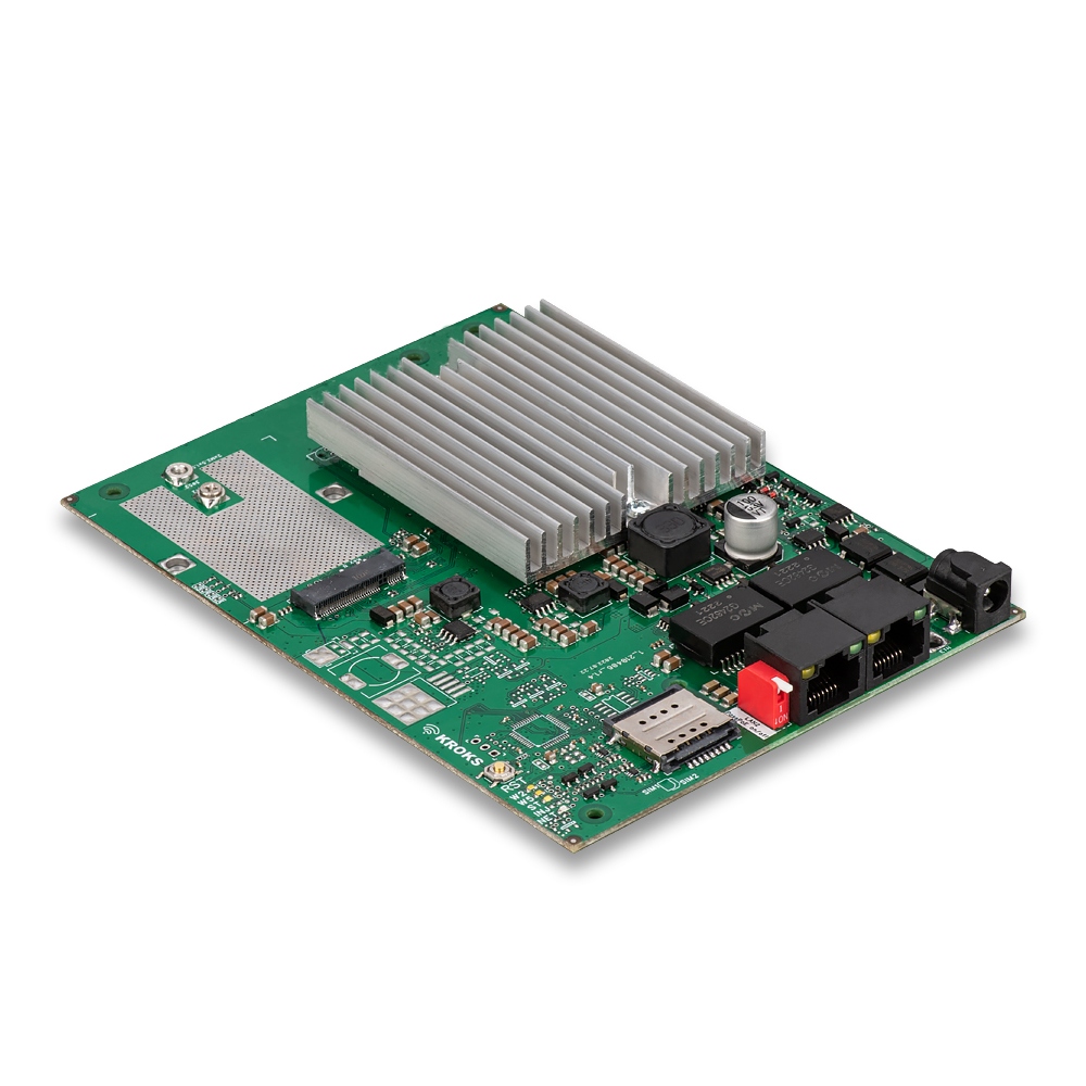 Kroks Rt-Brd eX-G гигабитный роутер с поддержкой m.2 модемов для установки в гермобокс