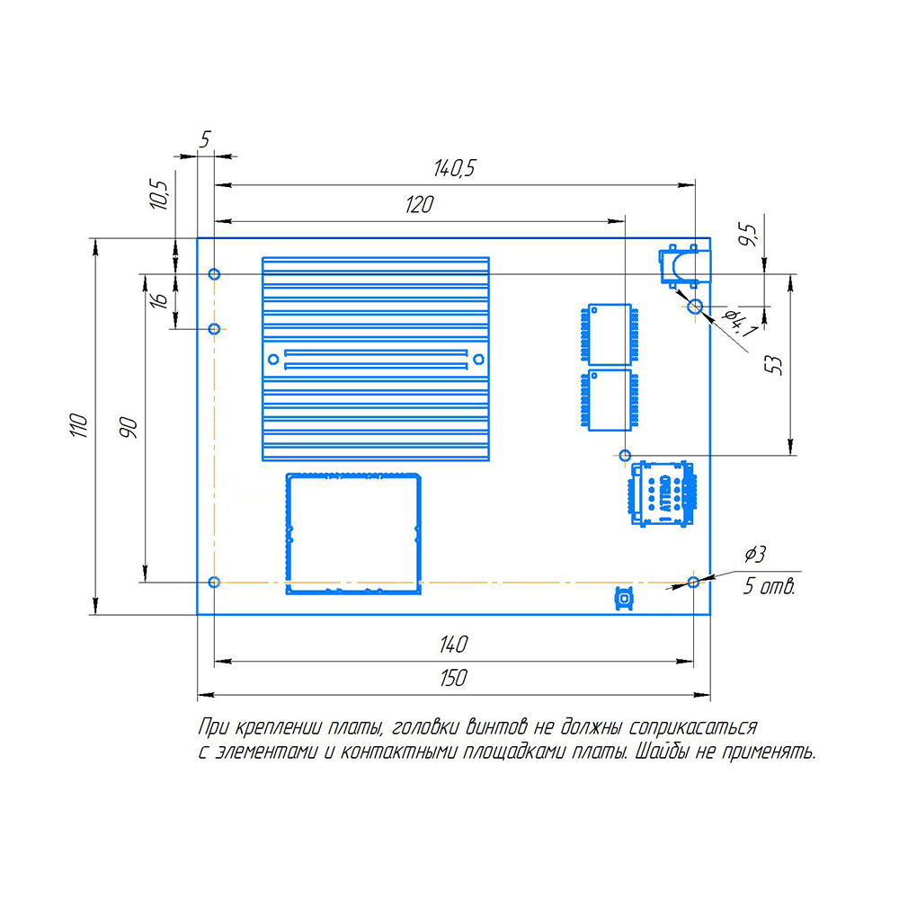 Kroks Rt-Brd m6-G гигабитный роутер с модемом LTE cat.6 для установки в гермобокс