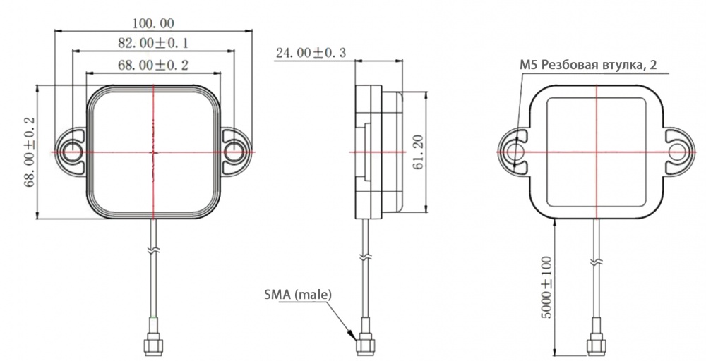 Антенна KPA-GMF-2