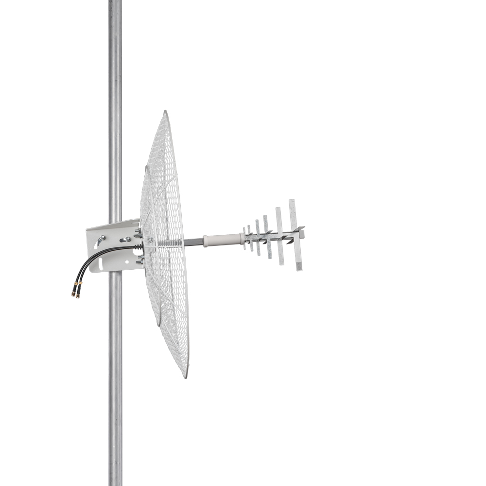 KNA21-700/2700 параболическая 4G MIMO антенна 21 дБ