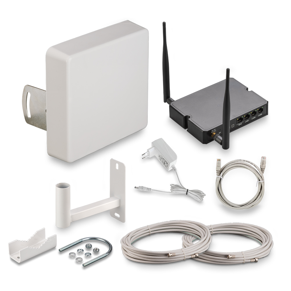 Kroks KSS15-3G/4G-MR cat6 - комплект для 3G/4G интернета