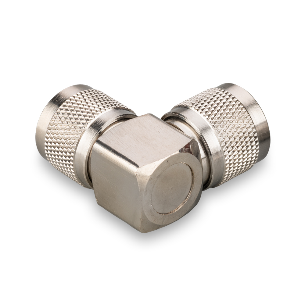 Переходник угловой N(male)- N(male)